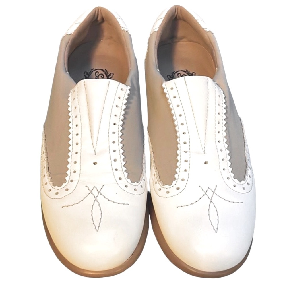 Sandbaggers Victoria Spikeless Golf Shoe Slip-On Oxford Comfort Breathable Sport
